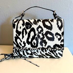 Calvin Klein animal print handbag and crossbody purse